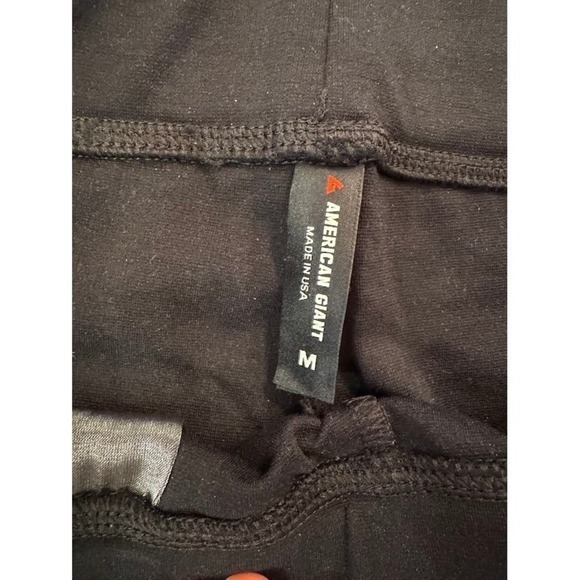 American Giant Black Straight Ponte Pants Made in USA Size Medium - Picture 11 of 13